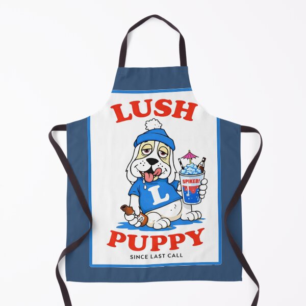 Item preview, Lush Puppy Shirt Funny Slush Puppie Parody Cold Drinks Since Last Call Drunk Dog Graphic Tee designed and sold by GhostDawgs.