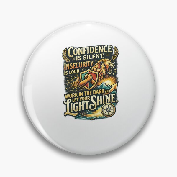 Item preview, Camiseta de entrenamiento Confident Lion Silent Strength designed and sold by printspurely.