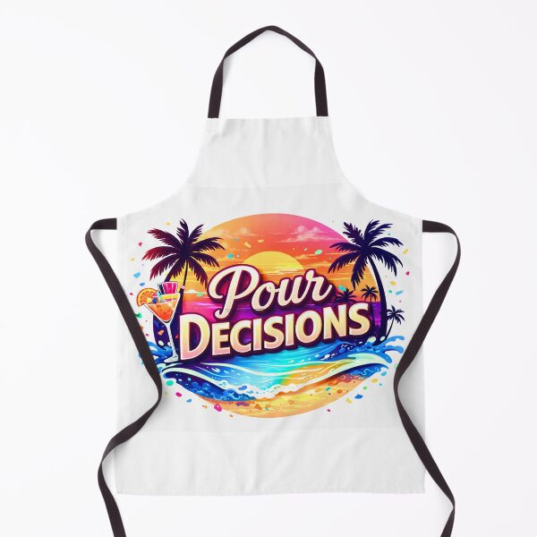 Item preview, Pour Decisions Tropical Beach Logo — Official Art designed and sold by A Sinister Sly.