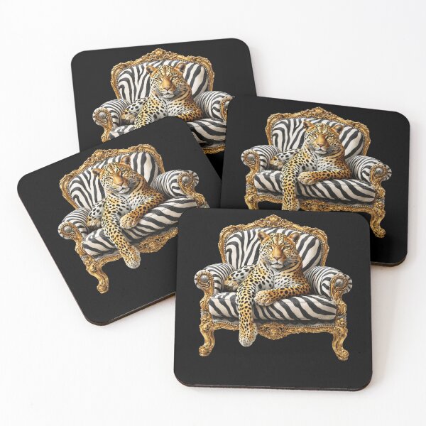 Item preview, Classy Leopard Lounge Chair Exotic Decor Style designed and sold by margamPagenberg.