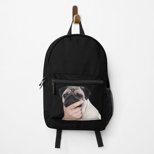 Item preview, The Thinker Pug Edition | Pensive Philosopher Dog designed and sold by MaxLevelMerch.