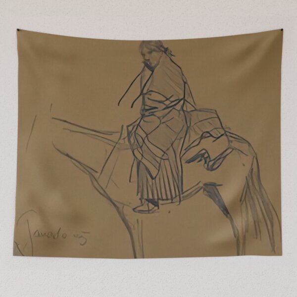 Item preview, New Upload - Maynard Dixon - Best Artist  -  Navajo Woman Rider, 1905 - Maynard Dixon  designed and sold by MirandaZArt.