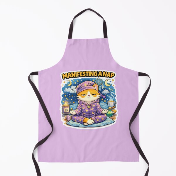 Item preview, Manifesting A Nap Funny Cat Meditation Meme designed and sold by OptimismPending.