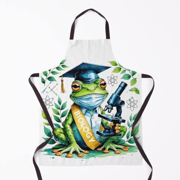 Item preview, Watercolor Frog Biology Science Graduate designed and sold by AQUILAKREO.