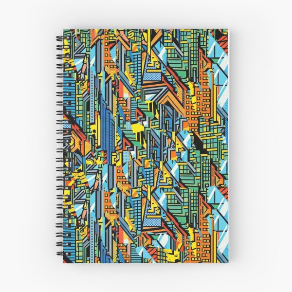 Item preview, Geometric city vision in color designed and sold by Sigtrix.