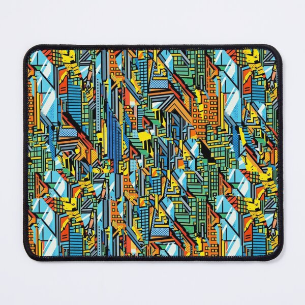 Item preview, Geometric city vision in color designed and sold by Sigtrix.