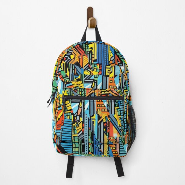 Item preview, Geometric city vision in color designed and sold by Sigtrix.