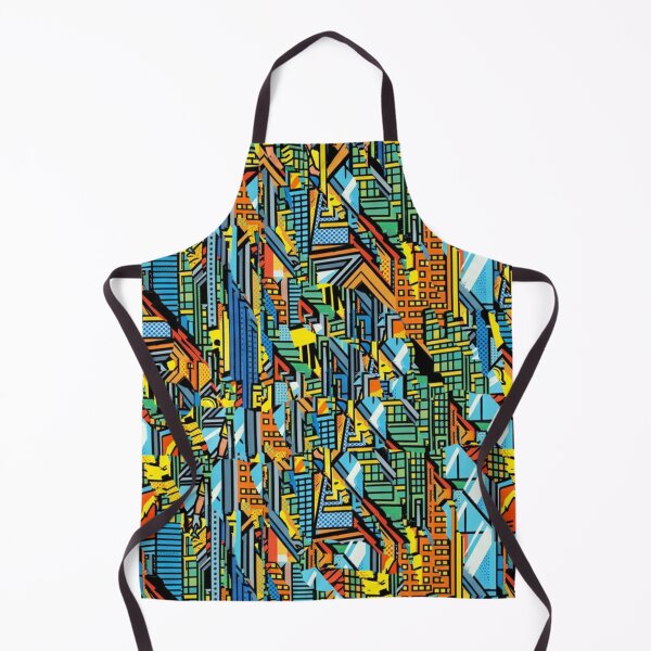 Item preview, Geometric city vision in color designed and sold by Sigtrix.