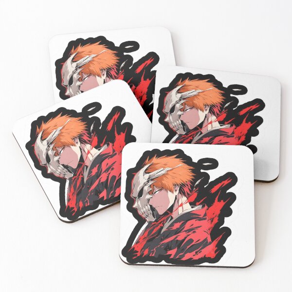 Item preview, Dark Hollow Mask Anime Warrior Ichigo Style Art designed and sold by Aedition.