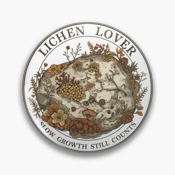 Item preview, Lichen Lover – Slow Growing Nature Club designed and sold by KapiPrint.