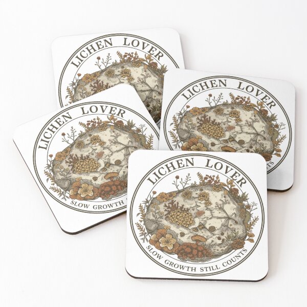 Item preview, Lichen Lover – Slow Growing Nature Club designed and sold by KapiPrint.