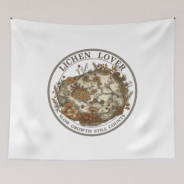 Item preview, Lichen Lover – Slow Growing Nature Club designed and sold by KapiPrint.