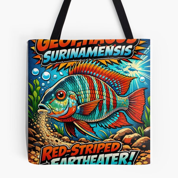 Item preview, Geophagus Comic Sifting Aquarium designed and sold by guynagdai.