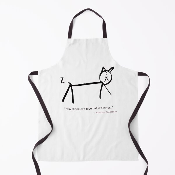 Item preview, A Nice Cat Drawing Brandon Sanderson designed and sold by TIBARD.