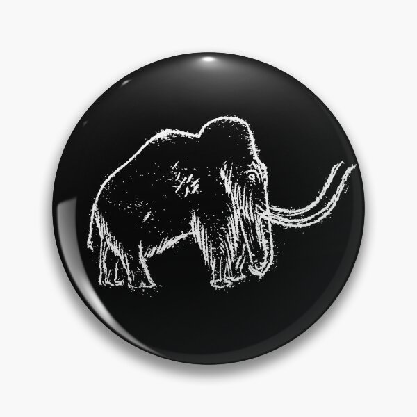 Item preview, Ice age Mammoth Cave painting from th Rouffignac cave in the Dordogne  designed and sold by bluefrog.