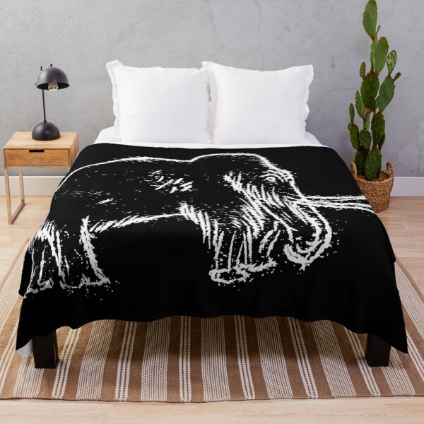 Item preview, Ice age Mammoth Cave painting from th Rouffignac cave in the Dordogne  designed and sold by bluefrog.