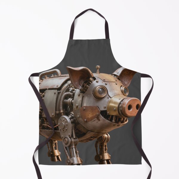 Item preview, Scrap Hog – Scrappunk Pig designed and sold by SynthRaccoon.