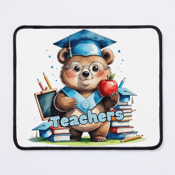 Item preview, Watercolor Bear Future Teacher Graduate designed and sold by AQUILAKREO.