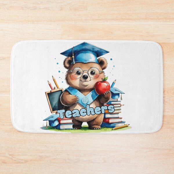 Item preview, Watercolor Bear Future Teacher Graduate designed and sold by AQUILAKREO.