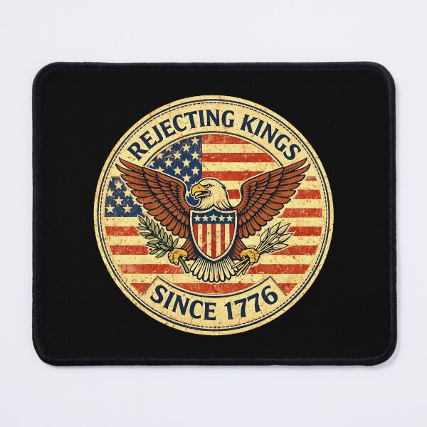 Item preview, Vintage No Kings In America Since 1776 , Democracy, We The People designed and sold by gear-posters.
