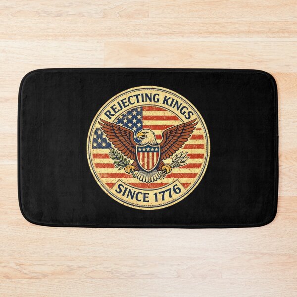 Item preview, Vintage No Kings In America Since 1776 , Democracy, We The People  designed and sold by gear-posters.