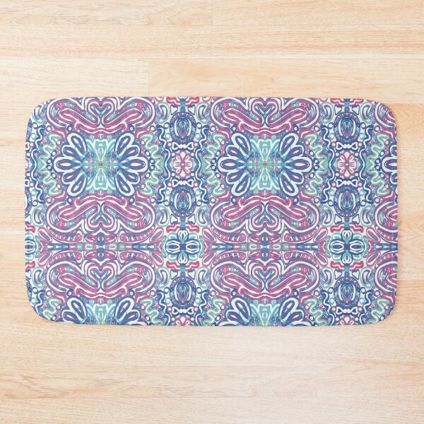 Item preview, Bohemian Symmetrical Abstract Moon Mandala Pattern designed and sold by Seamlessly Buffalo.