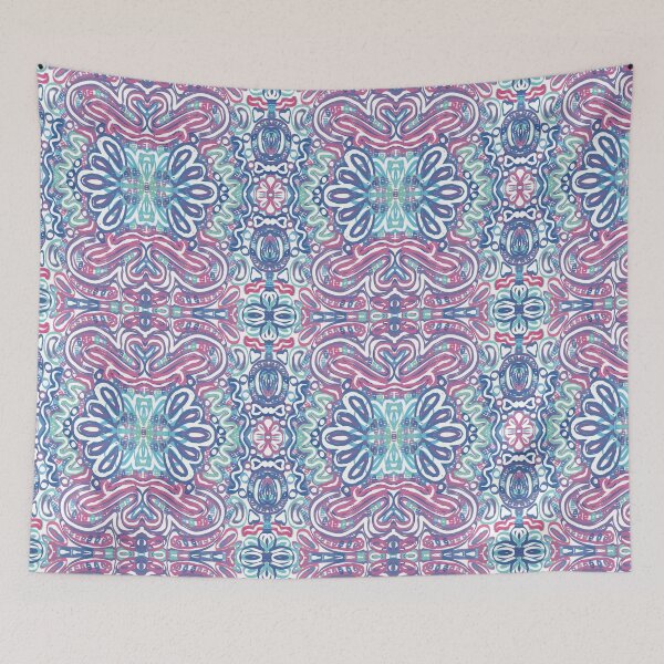 Item preview, Bohemian Symmetrical Abstract Moon Mandala Pattern designed and sold by Seamlessly Buffalo.