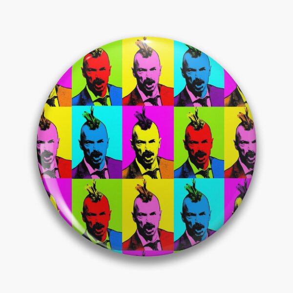 Item preview, Tough guy o'clock - pop art designed and sold by HeathWayPrints.
