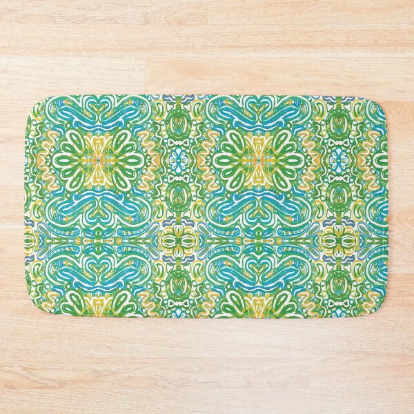 Item preview, Bohemian Symmetrical Abstract Moon Mandala Pattern designed and sold by Seamlessly Buffalo.