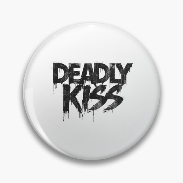 Item preview, Deadly Kiss Grunge Street Art Typography designed and sold by LoveIsPoison.