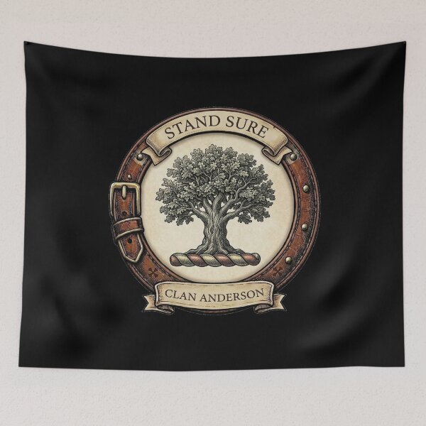 Item preview, Clan Anderson Crest designed and sold by BagTown Clans.