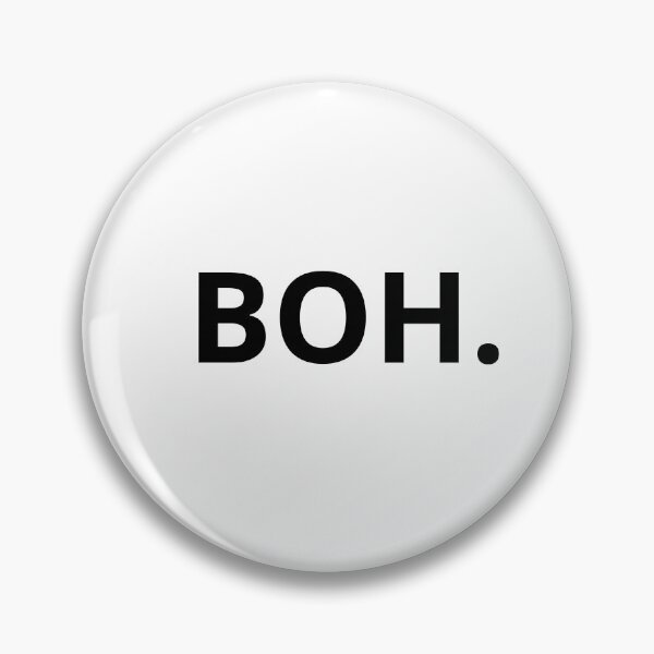 Item preview, Boh Minimal Meme Italiano Aesthetic designed and sold by ade-datt.