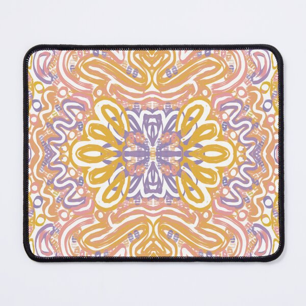 Item preview, Bohemian Symmetrical Abstract Moon Mandala Pattern designed and sold by Seamlessly Buffalo.