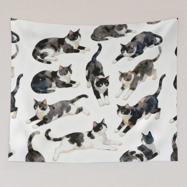 Item preview, cats designed and sold by xianxiu-ling.