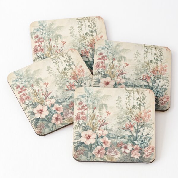 Item preview, Victorian Botanical Garden Wall Art designed and sold by ShadowsandSepia.
