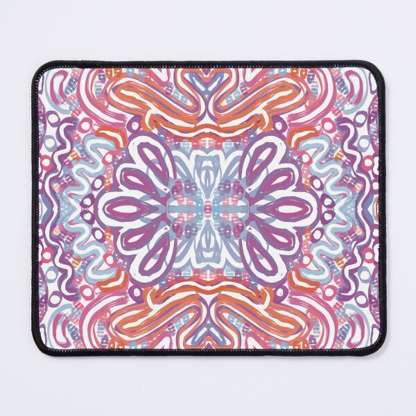 Item preview, Bohemian Symmetrical Abstract Moon Mandala Pattern designed and sold by Seamlessly Buffalo.