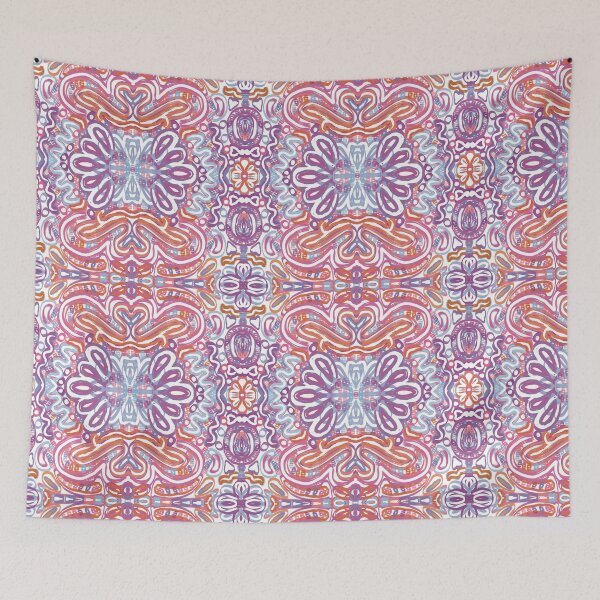 Item preview, Bohemian Symmetrical Abstract Moon Mandala Pattern designed and sold by Seamlessly Buffalo.