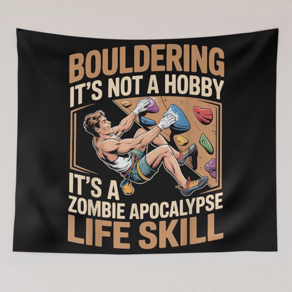 Item preview, Zombie Life Skill Hiking Camping Indoor Rock Wall Bouldering designed and sold by AndersonLFernan.