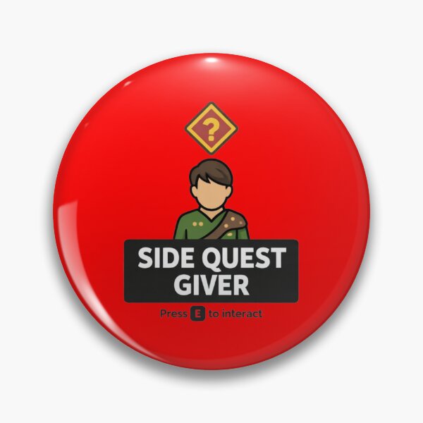 Item preview, Side Quest Giver Shirt – Gamer Humor T-Shirt designed and sold by Tropivaro.