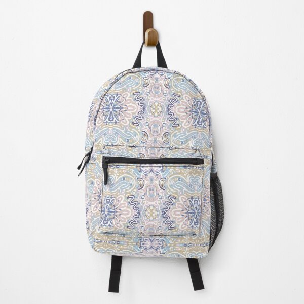 Item preview, Bohemian Symmetrical Abstract Moon Mandala Pattern designed and sold by Seamlessly Buffalo.