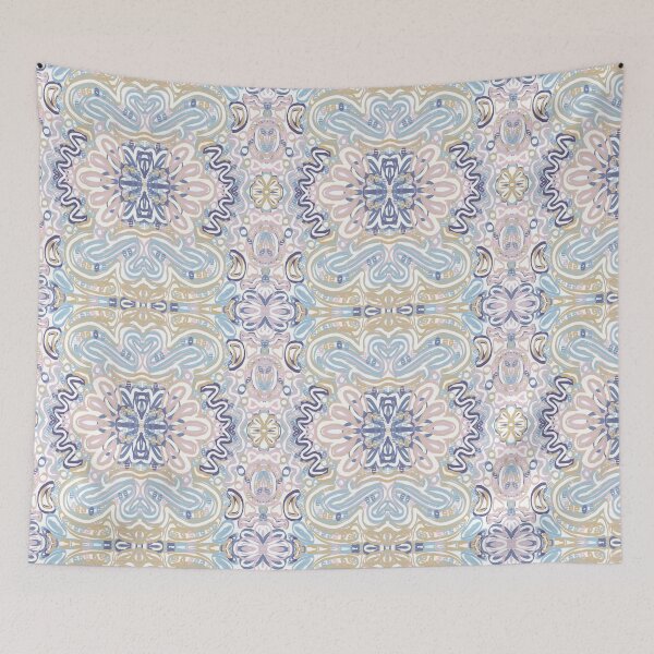Item preview, Bohemian Symmetrical Abstract Moon Mandala Pattern designed and sold by Seamlessly Buffalo.