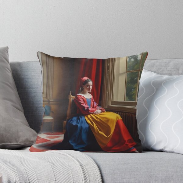 Item preview, Mujer con vestido de color designed and sold by Terry Collett.