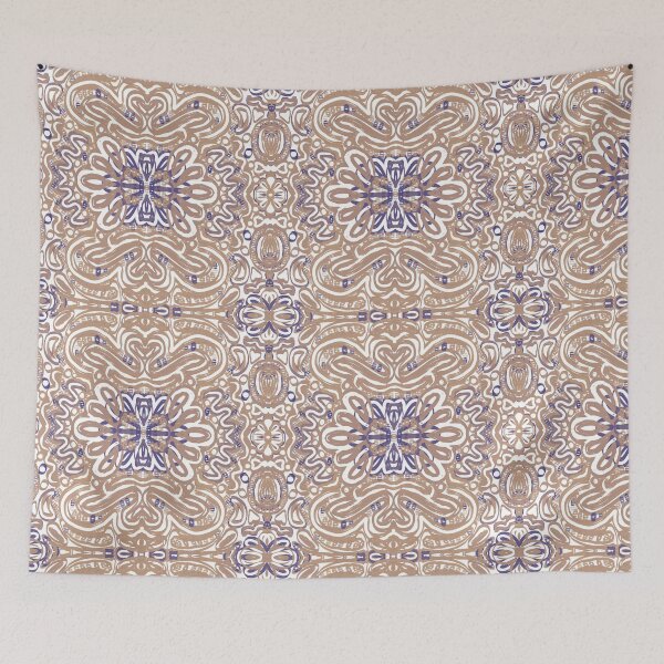Item preview, Bohemian Symmetrical Abstract Moon Mandala Pattern designed and sold by Seamlessly Buffalo.