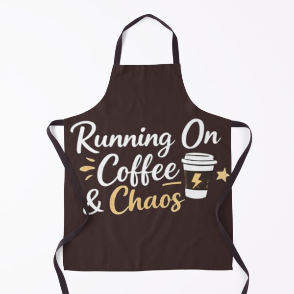 Item preview, Running On Coffee And Chaos Funny Busy Mom Life Shirt designed and sold by ShoopingAn.