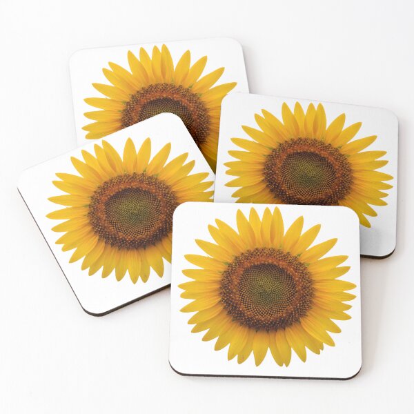 Item preview, Perfect Isolated Sunflower Head - Top-Down View designed and sold by VibranPalette.
