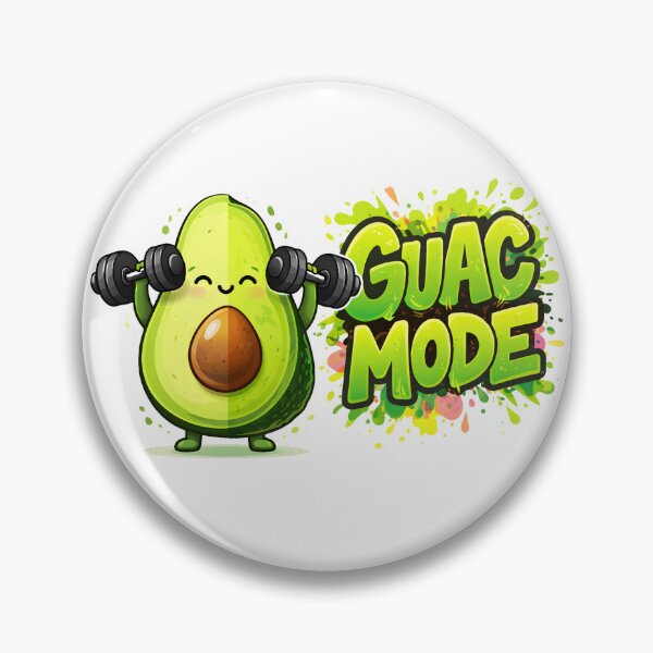 Item preview, Guac Mode Funny Avocado Gym Pump. designed and sold by Mr Lee.