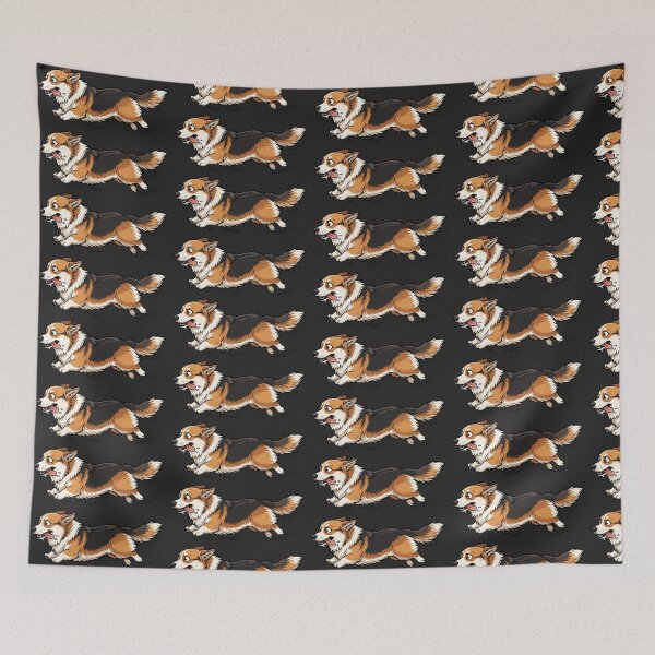 Item preview, Funny Running Corgi Wait For Me I Got Little Legs - Short Legged Dog designed and sold by AdriqnArt.