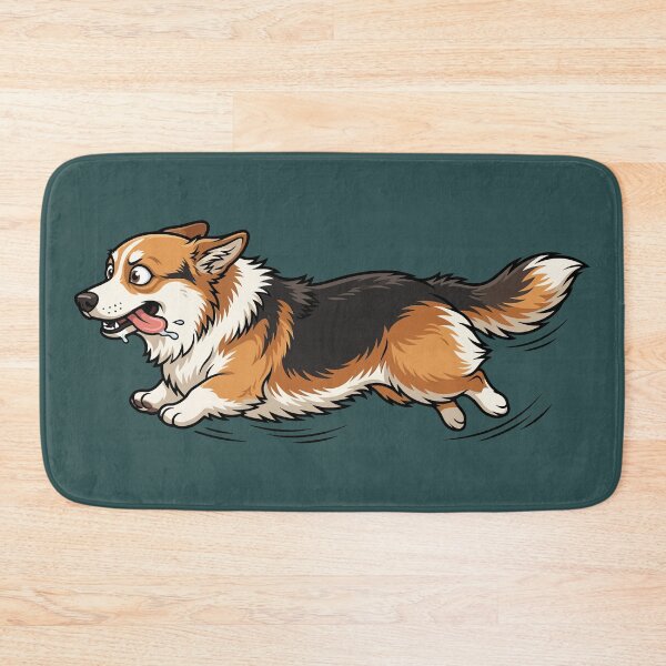 Item preview, Funny Running Corgi Wait For Me I Got Little Legs - Short Legged Dog designed and sold by AdriqnArt.