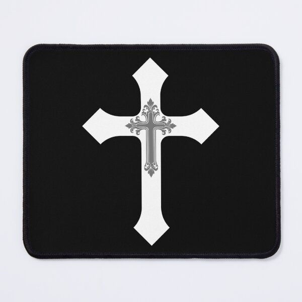 Item preview, Gothic Layered Cross - Ornate Symbolic Streetwear Design designed and sold by EarthArtDesigns.