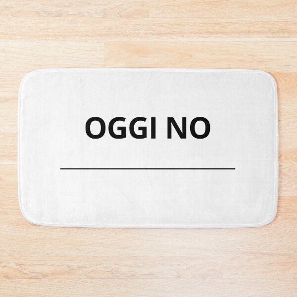 Item preview, Oggi No Meme Italiano Minimal Funny designed and sold by ade-datt.